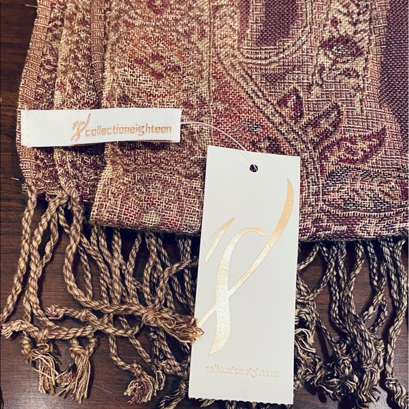 🌟HP🌟Metallic Gold & Red Elegant Scroll Design Wrap OS - Picture 5 of 8